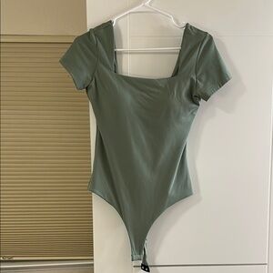 Green Short Sleeve Bodysuit